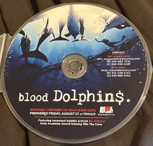 BLOOD DOLPHINS PROMO SCREENER DVD FIRST EPISODE FINE CUT DOCUSERIES RARE OOP - Picture 1 of 1