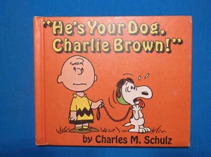 HE'S YOUR DOG, CHARLIE BROWN - 1968 1st EDITION - FREE SHIPPING - Imagen 1 de 5