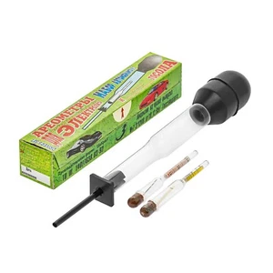 HIDRÓMETROS PARA ELECTROLITO Y ANTICONGELANTE + DISPOSITIVO PARA RECOGER LÍQUIDO - Imagen 1 de 8