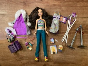 Vintage 1999 Mattel Barbie My Scene NOLEE Doll, Clothes Etc, Near Complete - Picture 1 of 10