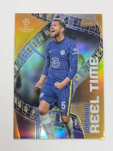 ๐จ๐ฅ2022 Stadium Club Chrome Gold Reel Time Refractor JORGINHO ๐จ๐ฅ 33/50 - Picture 1 of 2