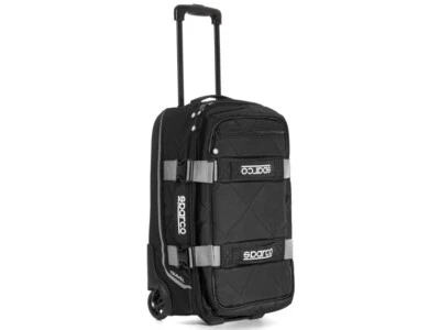 SPARCO 016438NRSI Borsone Trolley da viaggio TRAVEL Colore: nero/rosso 55 Litri - Immagine 1 di 2