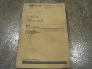 CAT Caterpillar 963 TRACK LOADER PARTS MANUAL BOOK *1984* - Picture 1 of 19