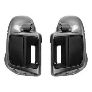Lower Vented Leg Fairings Fit For Harley Road Glide 2014-2023 Charcoal Pearl - Bild 1 von 8