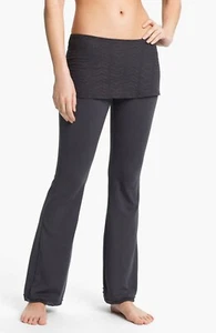 PANTALONES DE YOGA PRANA para mujer Farrah perforados Chevron con falda/pequeños - Imagen 1 de 7