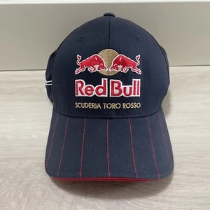 Red Bull Racing Scuderia Toro Rosso Jean Eric Vergne Baseball Cap Adult Flexfit - Picture 1 of 7