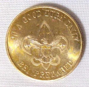 1965 New York World’s Fair Boy Schouts Coin Souvenir Token - Picture 1 of 2
