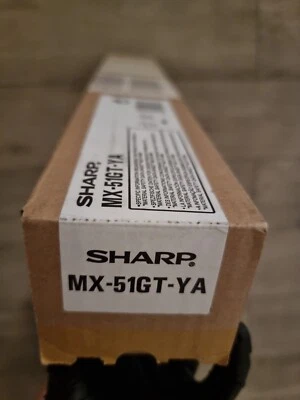 TONER ORIGINALE SHARP GIALLO MX-51GT-YA - Immagine 1 di 2