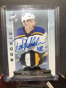 Petteri Lindbohm 14-15 UD The Cup Rookie Auto #/249 - Picture 1 of 2