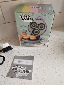 Mini Donut Maker Dessert Maschine 550W Sorbet Pastell Grün Giles & Posner - Bild 1 von 4