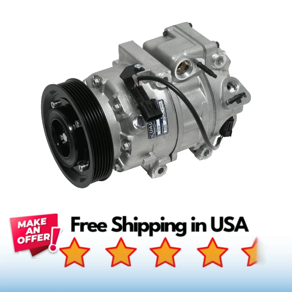 Compresor aire acondicionado apto para Hyundai Santa Fe Sport 2013-2018, Kia Sorento 2011-2015 Foto 1 de 1