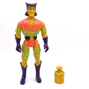 RARE Vintage 1991 Captain Planet Captain Pollution Action Figure Slime Plug Lot - Picture 1 of 10