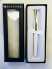 Sheaffer Taranis White Lightning “F” Nib Fountain Pen