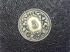 1913 SWITZERLAND 5 RAPPEN COIN