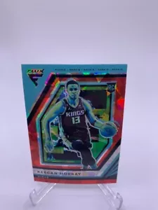 2022-23 Panini Flux Keegan Murray #228 Cracked Red Ice Prizm Sacramento Kings RC - Picture 1 of 2