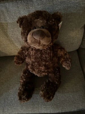 Gund Chocolate Brown Teddy Bear Soft Stuffed Animal Plush 20” NWT - Image 1 of 4