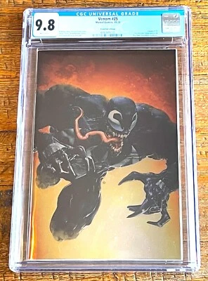 VENOM #25 CGC 9.8 CLAYTON CRAIN NYCC EXCL "LÁMINA" VARIANTE VIRGEN SPIDER-MAN ¡RARO! Foto 1 de 2
