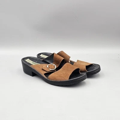 Josef Seibel Women’s Size 41 / 9.5 US GUC Clea Brown Leather Two Strap Sandals - Image 1 of 4