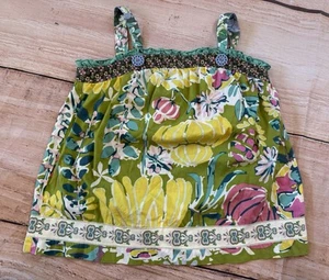 Matilda Jane size 8 House of Clouds Everyday Ethel Floral tank top - Picture 1 of 5