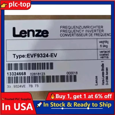 US Free TAX NEW EVF9324-EV LENZE SERVO INVERTER EVF9324-EV - Image 1 of 2