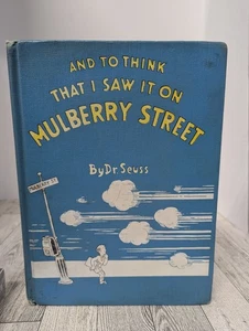 And To Think That I Saw It On Mulberry Street Dr. Seuss 1937, 1st Edition  - Bild 1 von 11