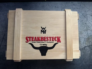 WMF Steakbesteck 12-teilig Steakbesteck Set für 6 Personen Steakmesser Set - Bild 1 von 3