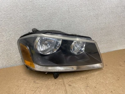 2008 to 2014 Dodge Avenger Right Passenger RH Side Black Headlight V3667 DW - Image 1 of 4