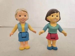 Fisher-Price my first dollhouse Family Figures Dolls Mom And Grandma Set Of 2 - Picture 1 of 2