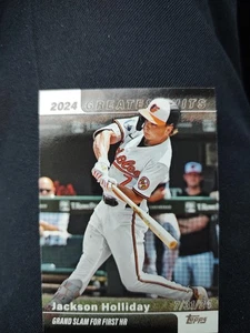 2025 Topps Series 1 - 2024 Greatest Hits Jackson Holliday #GH-11 - Picture 1 of 2