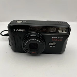 Canon Sure Shot Telemax Camera 38/70mm W/ Strap Point And Shoot Tested Working - Picture 1 of 10