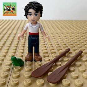 LEGO Disney Princess, Little Mermaid: Eric, ALT LEGS, 2 OARS, dp005, 41052, 2014