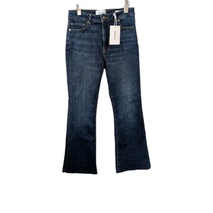 Mini Bota Jeans Marco Le Crop Mujer 27 Flor Luna Crudo Después Tiro Alto - Imagen 1 de 10