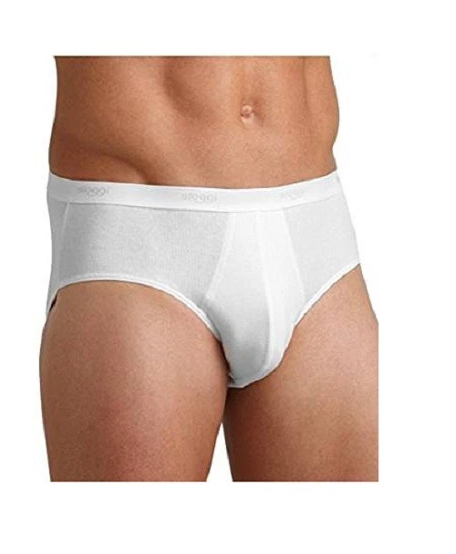 Set 6 Pezzi Slip Uomo Sloggi Basic Midi Bianco dalla taglia 4 alla taglia 8 - Immagine 1 di 1