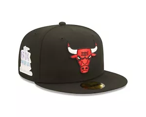 Cappello Commemorativo Chicago Bulls New Era Pop Sweat Finals Champions 59fifty - Foto 1 di 7