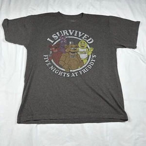 Five Nights at Freddy's Graphic T-shirt XL (14-16) Youth Brown - Picture 1 of 18