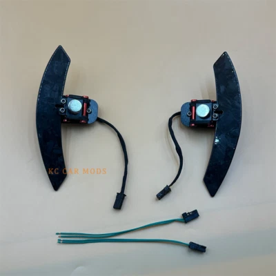 Custom Carbon Fiber Shift Paddles for 2011-2024 Mercedes-Benz Magnetic Paddle - Image 1 of 3