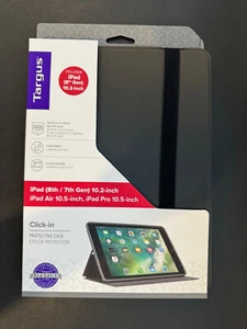 NEW Targus Click-In Case for iPad 9th 8th 7th gen 10.2-inch iPad Air 10.5-inch - Picture 1 of 7