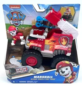 Paw Patrol Marshall Rescue Wheels Feuerwehrauto Spielzeug 3+ Jahre rot & weiß - Bild 1 von 6