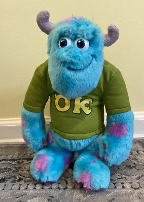 Peluche Monsters University Disney Pixar Sully Talking My Scare Pal 12 pulgadas Funciona Foto 1 de 4