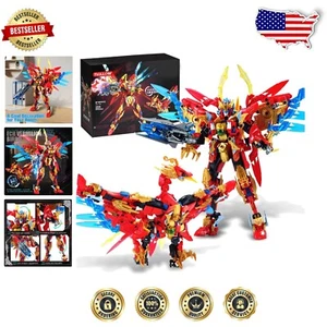 Vermilion Bird 2-in-1 Transforming Mech Set - Ultimate Building Experience - Picture 1 of 9