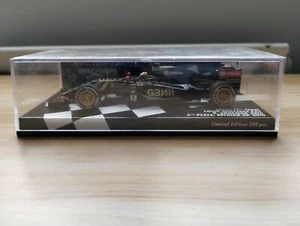 Minichamps 2015 Romain Grosjean Lotus E23 Hybrid 3rd Place Belgium GP Limited Ed - Picture 1 of 13