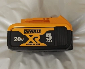 New Dewalt 20V MAX XR 5.0 Ah DCB205 Lithium Ion Battery Brand New - Picture 1 of 2