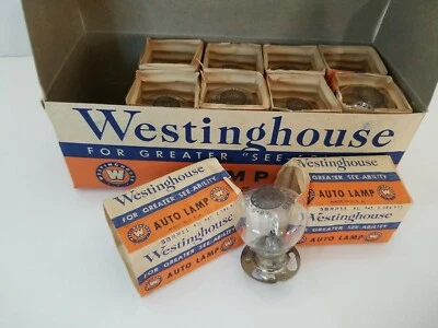 10 Tested Westinghouse Bulbs 2320 6-8 Volts Headlight In Original Carton - Image 1 of 4