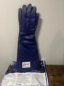 NUEVO Guantes Tucker Safety 52242 24” BurnGuard QuicKlean 5 dedos ~ Talla MEDIANA - Imagen 1 de 7