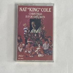 NAT KING COLE - CHRISTMAS IS FOR CHILDREN (1984 Cassette Tape)  CAPITAL RECORDS - Picture 1 of 6