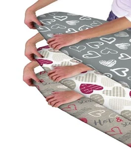 Universal Ironing Board Covers Easy Fit Thick Iron Cover Fits Board 120x40cm - Picture 1 of 15
