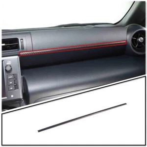 Carbon Fiber Passenger Side Dashboard trim For Toyota GT86 Subaru BRZ 2022-2023 - Foto 1 di 11