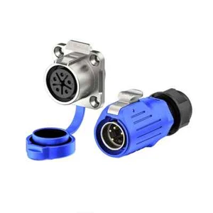 LP20 M20 Industrial Aviation Socket Plug Panel Connector 2 3 4 5 7 9 12 Pin - Picture 1 of 30