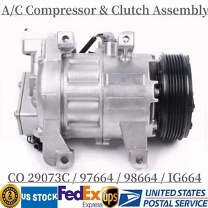 AC A/C Compressor Kit Fit 2013 2014 2015 2016 2017 2018 Nissan Altima 2.5L SL SV - Picture 1 of 14