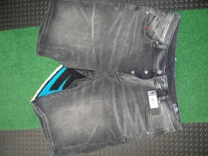 DIESEL KEESHORT RB013 SHORT SHORTS JEANS DENIM W38 BLACK - Picture 1 of 13